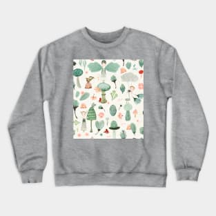 Micro Flora & Fauna Crewneck Sweatshirt